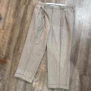 Ben Silver Charleston Men's Gray/tan Dress Pants size 40